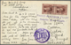 Br Ägypten: 1940. Photographie Post Card Of 'Alexandria Promenade At Night' Addressed To Ireland Bearin - 1915-1921 Protectorat Britannique