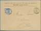 Br Algerien: 1893, 15 C. Blue Allegory Used On Cover With Date Cancellation "MONDOVI 26 JUIL.93" Send T - Autres & Non Classés