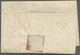 Br Argentinien - Vorphilatelie: 1822, Pre-philatelic Folded Entire With Red Single-line 'CORDOBA' Hs. A - Préphilatélie