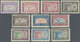 */ Argentinien: 1928, Airmail Issue 'Servicio Aereo Sobretasa' Complete Set Of 19 Values With Black Opt - Andere & Zonder Classificatie