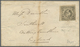 Br Neusüdwales: 1854, 6 P Gray Cancelled "23" (Wollongong) On Cover Via Sydney To Southwill/England 185 - Lettres & Documents