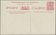 GA Neusüdwales: 1907, Pictorial Stat. Postcard 1d. Arms With Divided Address Side And View 'Queen Victo - Lettres & Documents