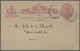 GA Queensland - Ganzsachen: 1893/1895, 4 Postal Stationery Cards, Used To Germany, Etc. - Lettres & Documents