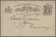 Delcampe - GA Queensland - Ganzsachen: 1893/1895, 4 Postal Stationery Cards, Used To Germany, Etc. - Brieven En Documenten