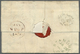 Delcampe - Br Victoria: 1855/1856, Four Covers And One Folded Entire Each Bearing Woodblocks 6d Dull Orange (mixed - Briefe U. Dokumente
