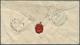 Br Victoria: 1855/1857, Two Folded Entires And A Small Cover Each Bearing Two Woodblocks 6d Dull Orange - Lettres & Documents