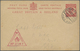 GA Australien: 1916. Great Britain Postal Stationery Card 'Mackennal' One Penny Red Cancelled By 'Aust. - Autres & Non Classés