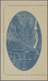 GA Australien - Ganzsachen: 1911, Lettercard KGV 1d. Sideface On Grey Unsurfaced Stock With Picture 'MO - Postwaardestukken