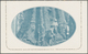 GA Australien - Ganzsachen: 1911, Six Lettercards KGV 1d. Sideface On White Enamelled Stock With Differ - Postwaardestukken