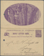 GA Australien - Ganzsachen: 1912 (26.11.), Reply-lettercard KGV 1d. Sideface Rouletted On Buff Stock Wi - Entiers Postaux