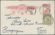 GA Australien - Ganzsachen: 1913/1923, Four Different Postcards KGV/Kangaroo All Uprated With ½d. Kanga - Postwaardestukken