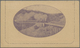GA Australien - Ganzsachen: 1917, Reply-lettercard KGV 1d. Sideface Perforated Inner Half With 'REPLY' - Postwaardestukken