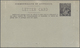 GA Australien - Ganzsachen: 1918, Lettercard KGV 1½d. Perf. 10 On Grey Stock (white Inside) With Pictur - Entiers Postaux