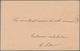 GA Belgisch-Kongo - Kongo-Staat: 1888, 15 C Red On Salmon Postal Stationery Card, Sent From BANANA, 17. - Autres & Non Classés