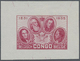 (*) Belgisch-Kongo: 1935, 50th Anniversary Of Independent State Of Congo, Complete Set Of Ten Epreuves I - Autres & Non Classés