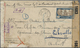 Br Belgisch-Kongo: 1943. Registered And Advice Of Receipt Envelope Addressed To French Equatorial Afric - Andere & Zonder Classificatie