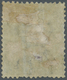 * Bermuda-Inseln: 1874, "Three Pence" Auf 1 Sh. Grün, Type 6, Ungebrauchtes, Feines Exemplar (teils Na - Bermudes
