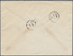 Br Bermuda-Inseln: 1932,1936, Front From HAMILTON With Ship Mark "POSTED ON HIGH SEAS" Nicely Franked W - Bermuda