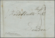 Br Brasilien - Vorphilatelie: 1845. Stampless Envelope (bends) Written From Bahia Dated '7th Nov 1845' - Prephilately