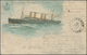 Br Brasilien: 1900, Picture Card Showing DAMPFER DEUTSCHLAND" Sent Without Stamps To Brasil Showing Fra - Autres & Non Classés