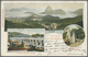 Brasilien: 1903, Coloured Picture Card (dated 3.6.03) With View Rio De Janeiro With Double Cds "MANA - Andere & Zonder Classificatie