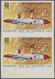 ** Brasilien: 1971, 40c. Xavante First Flight, Imperforate Bottom Marginal Vertical Pair, Unmounted Min - Andere & Zonder Classificatie