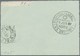 GA Brasilien - Ganzsachen: 1884, Stationery Letter Card 100 R Blue On Greenish Uprated 100 R Grey-viole - Postal Stationery