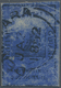 O Britisch-Guyana: 1852, 4c Black On Deep Blue With Full To Wide Margins All Around, The Blue Colour O - Guyane Britannique (...-1966)