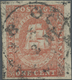 O Britisch-Guyana: 1853 1c. Vermilion, Used And Cancelled By "B G/(A 5) C/...2 NO/..." Cds (probably F - Brits-Guiana (...-1966)