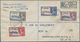 Br Britisch-Somaliland: 1935 Silver Jubilee Complete Set On Registered Cover From Berbera To The U.S.A. - Somaliland (Protectoraat ...-1959)