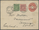 GA Britische Südafrika-Gesellschaft: 1905, Uprated 1d Stationery Envelope From "HARTLEY MR. 24 05" To E - Unclassified