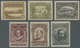 * Neufundland: 1911, Tercentenary Of Colonization Recess Printed Complete Set, Mint Hinged, SG. £ 300 - 1857-1861