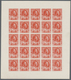 (*) Canada: 1911: King George V Era -- Admiral Issues. ECKERLIN PLATE 'ESSAYS' Three Full Sheet Of 25 Of - Autres & Non Classés