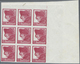 (*) Canada: 1911: King George V Era -- Admiral Issues. ECKERLIN PLATE 'ESSAYS' Block Of Nine Of The 3 Ce - Autres & Non Classés