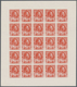 (*) Canada: 1911/1920's: KGV. 3c. Imperforated Reprints As Plate And Machine Trials And Proofs, Enlarged - Andere & Zonder Classificatie