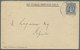 Br Cook-Inseln: 1908. Official Mail Envelope (vertical Crease) Headed 'On Public Service Only' Addresse - Cook