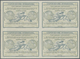 GA Costa Rica: Design "Rome" 1906 International Reply Coupon As Block Of Four 12 C. Costa Rica. This Bl - Costa Rica