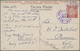 GA Costa Rica: 1923, Picture Stationery Card 4 C With Motive No.14 "Limon, Los Muelles" And Advertising - Costa Rica