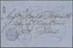 Br Curacao: 1871, Folded Letter  Sent From CURACAO 1.11. 1871 To France. Scarce Transitmark Used For Le - Curaçao, Nederlandse Antillen, Aruba