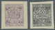 * Diego Suarez - Portomarken: 1891, 'Wertziffer Im Rahmen' 5 C. Violett Und 50 C. Schwarz Beide Vollra - Andere & Zonder Classificatie