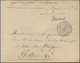 Br Elfenbeinküste: 1913. Stampless Envelope Endorsed 'Corps D'Occupation Du Baoule/Correspondance Milit - Covers & Documents