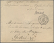 Br Elfenbeinküste: 1913. Stampless Envelope Endorsed 'Corps D'Occupation Du Baoule/Correspondance Milit - Lettres & Documents