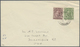 Br Falklandinseln: 1929, Letter Franked With 1/2 And 2d Georg V With Scarce SOUTH SHETLAND Cancellation - Falklandeilanden