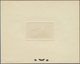 (*) Fezzan: 1946, 10fr. Mosque And Fortress Of Mourzouk, Four Epreuve In Black, Brown, Purple And Orange - Lettres & Documents