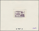 (*) Fezzan: 1949, 15fr. Colonel D'Ornano, Four Epreuve In Brownish Black, Violet, Yellow-brown And Brigh - Lettres & Documents