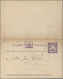 GA Fiji-Inseln: 1897/1928, Seven Different Stat. Postcards Incl. Two Uprated Prov. Surcharged Issues (o - Fidji (...-1970)