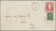 GA Fiji-Inseln: 1906. United States Postal Stationery Envelope 'two Cent’ Scarlet Upgraded With SG 306, - Fidji (...-1970)