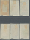 (*) Französisch-Guinea: 1913, Landscapes, Six Color Proofs, Without Declaration Of Value In The Cartridg - Andere & Zonder Classificatie