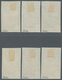 (*) Französisch-Guyana: 1929, Archer, Sixteen Color Proofs, Without Declaration Of Value In The Cartridg - Lettres & Documents