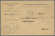 Br Französisch-Kongo: 1912. Stampless 'Avis D'Emission De Mandat-Poste Local' Envelope Headed 'Afrique - Brieven En Documenten